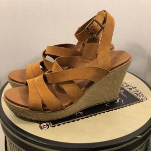 Timberland sandal wedges